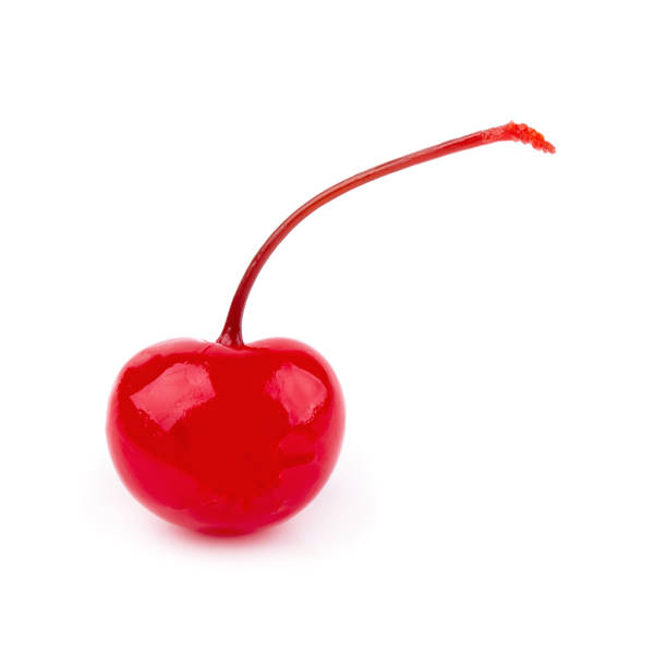 istock Cherry in syrup isolated on a white background 954568582