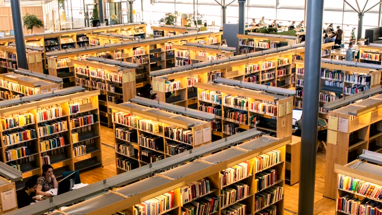 Book Library Viode 61,000+ Library Stock Videos and Royalty-Free Footage - iStock