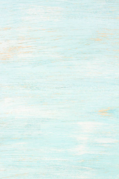 istock Light blue painted wooden background 954570266