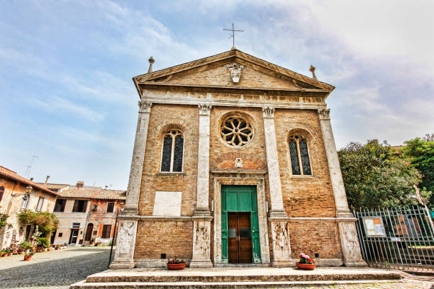istock Sant Aurea Cathedral in Ostia Antica - Rome - Italy 954570312