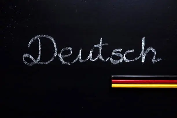 Photo of Deutsch (German) word