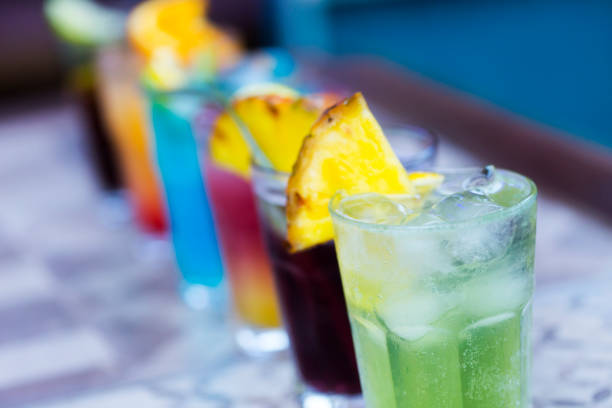 istock Colorful cocktails with ice 954577016
