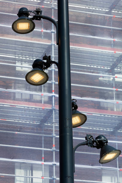 istock Energy saving led street lights 954578150