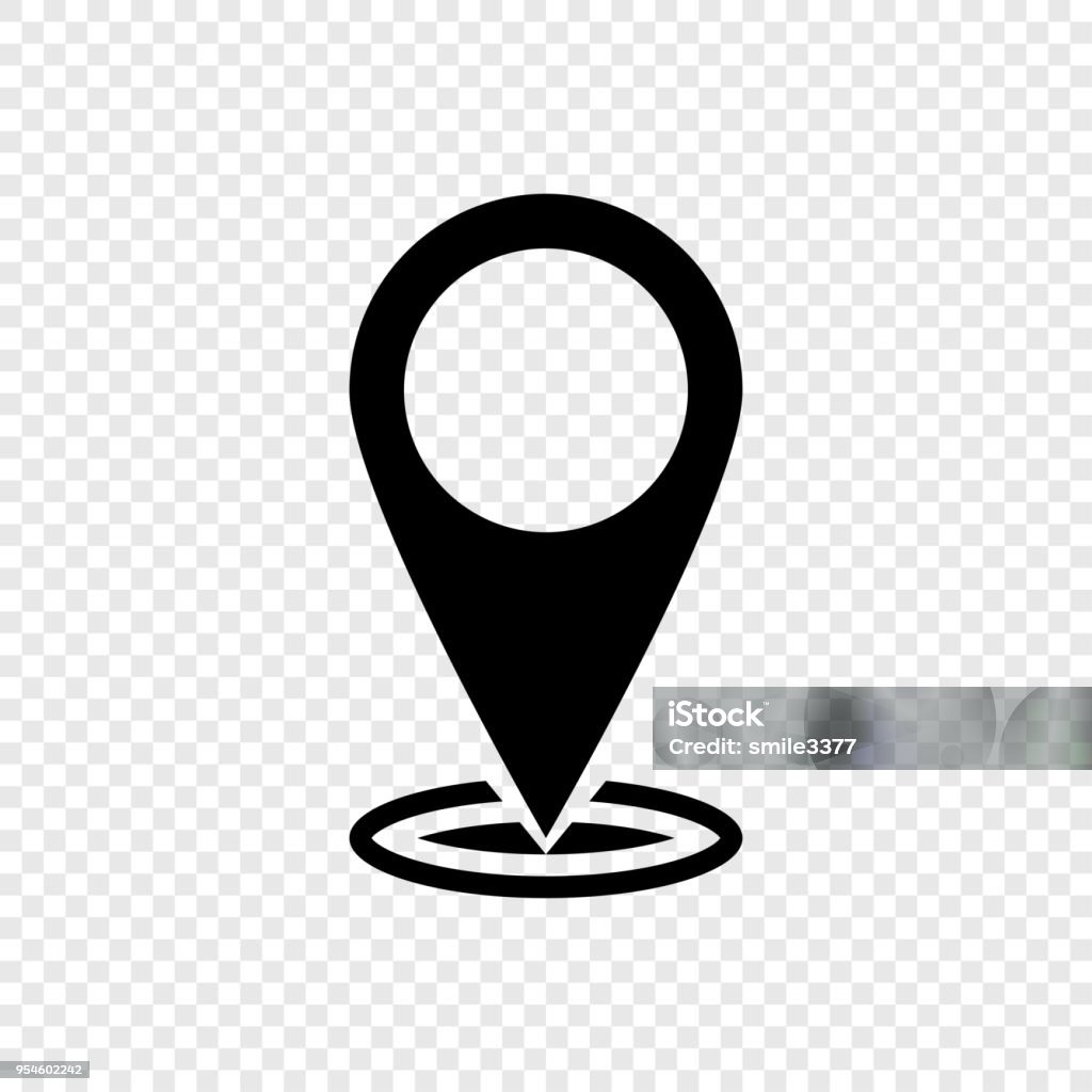 ÐÑÐ½Ð¾Ð²Ð½ÑÐµ RGB vector map pin icon. map pointer Map Pin Icon stock vector