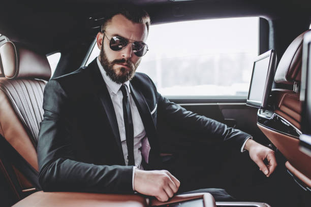 istock Businessman in car 954605388