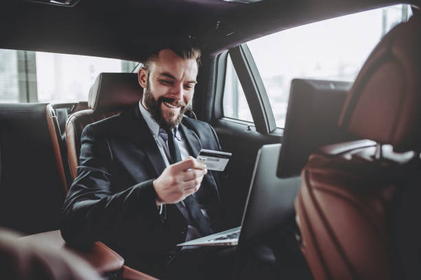 istock Businessman in car 954605860