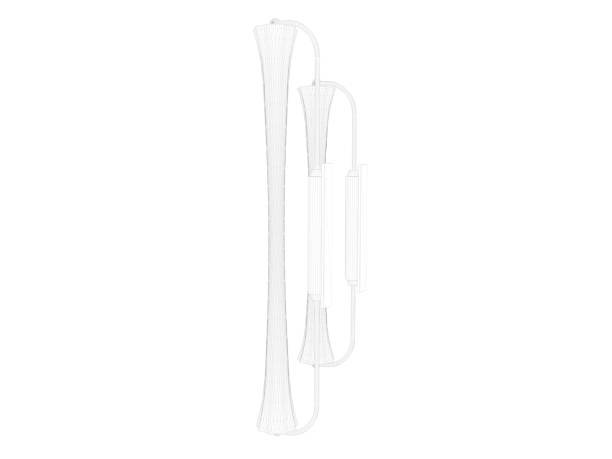 istock 3d rendering of a blueprint lamp light holder isolate on a white background 954605982