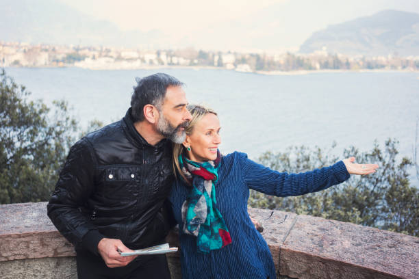 istock Mature couple travel together 954616436