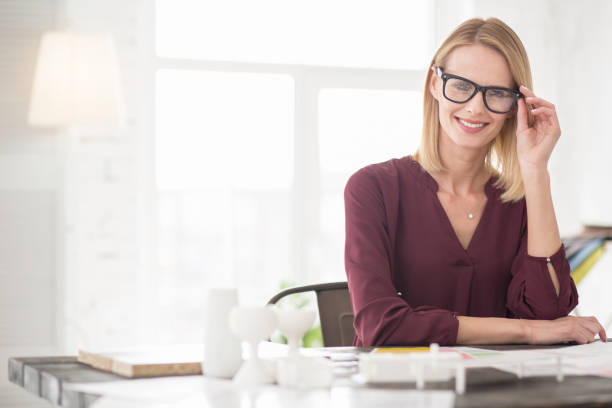 istock Confident successful businesswoman waiting for cooperation 954616692