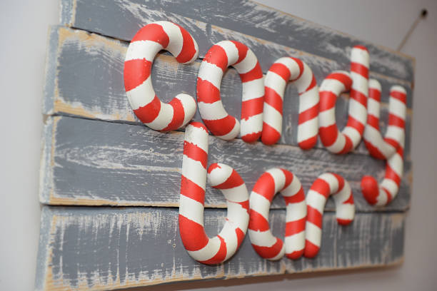 istock Candy Bar Inscription it is red white letters. 954621708