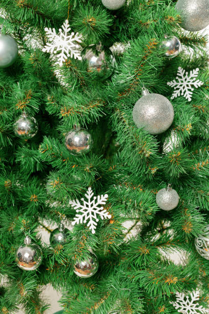 istock Christmas tree with ornaments, close-up 954629806