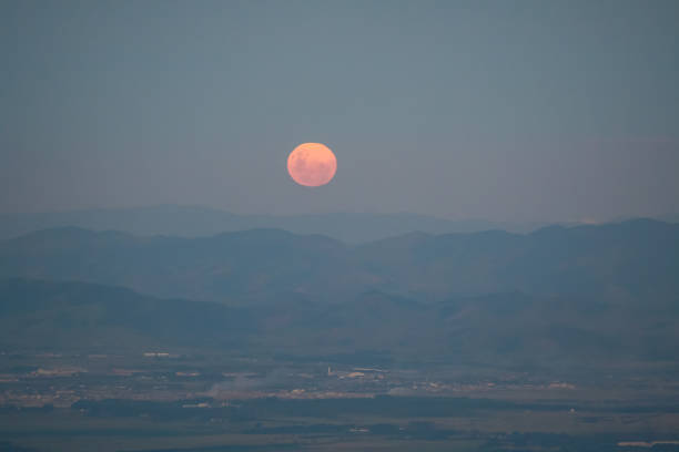 istock Moon rising at Pico Agudo 954641464