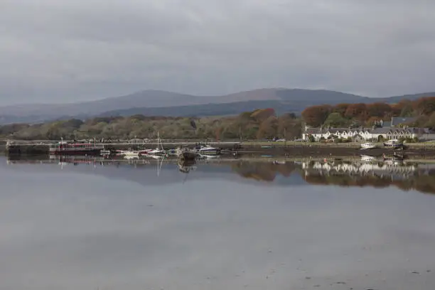 Photo of Kenmare Bay a natural tidal inlet surrounded on both sides by mountains
