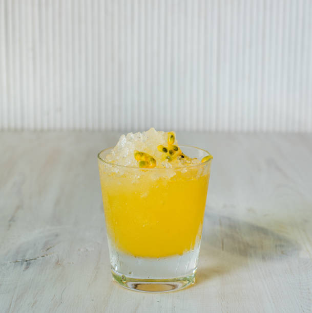 istock cocktail Pisco Sour passion fruit puree lemon juice 954641718