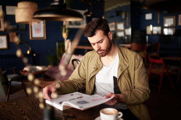 istock Man in coffee shop 954642606