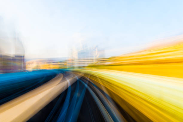 istock Speed motion in urban highway road tunnel 954643214