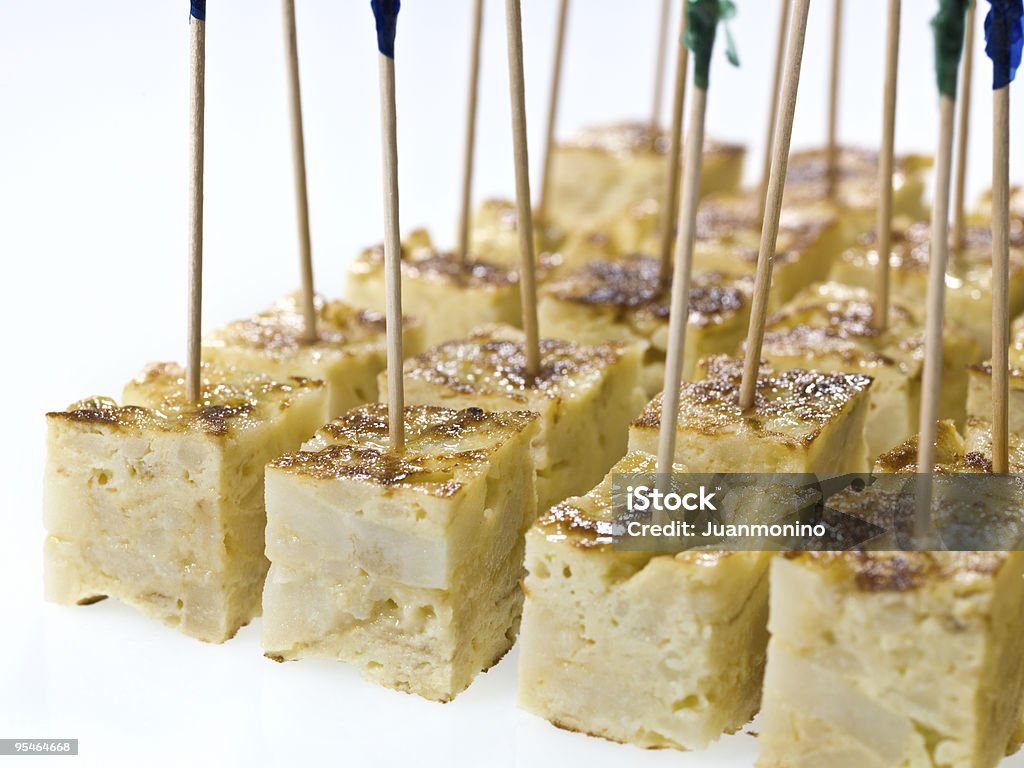 Tortilla spagnola snack - Foto stock royalty-free di Antipasto