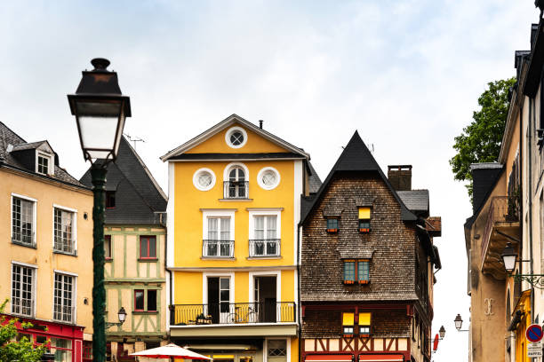 view of Buildings around Le Mans, France