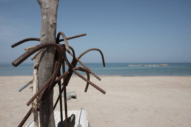istock anchors hanging on the pole 954656734