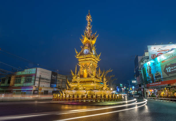 istock The most beautiful clock tower in Thailand 954661320