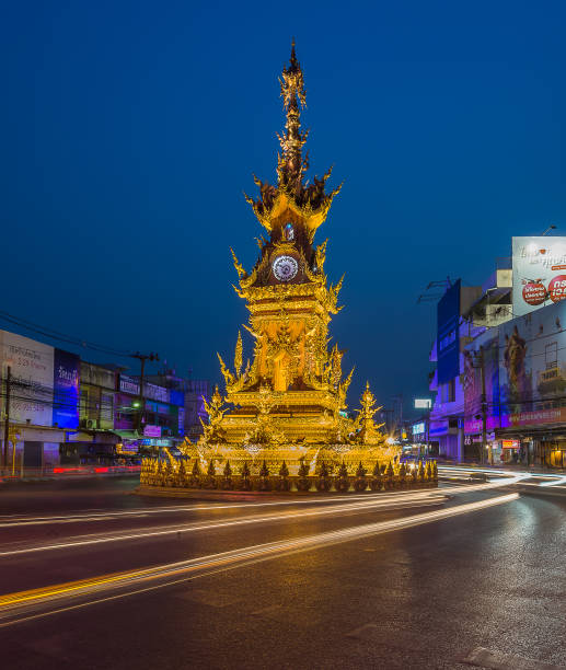 istock The most beautiful clock tower in Thailand 954661326