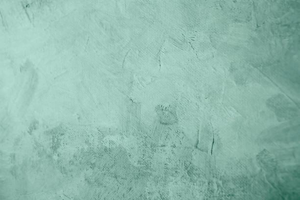 istock old pale green canvas painting draft detail, background or texture 954667154