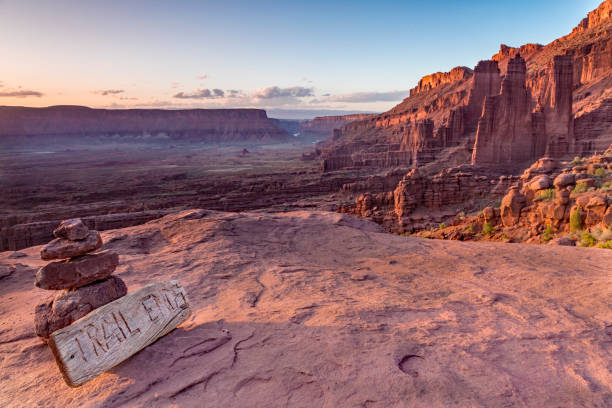 istock Trail End Sunset at Fisher Towers 954670380