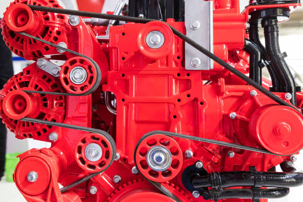 istock Truck Diesel Engine Close-up 954676234