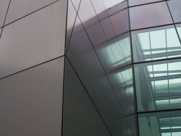istock The glass architecture in city against a sky 954688620