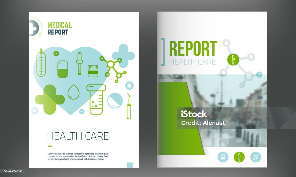 Medical cover template. Flyer with inline medicine icons, Modern Infographic Concept for annual report. Vector Medical cover template. Flyer with inline medicine icons, Modern Infographic Concept for annual report. Vector. Healthcare And Medicine stock vector