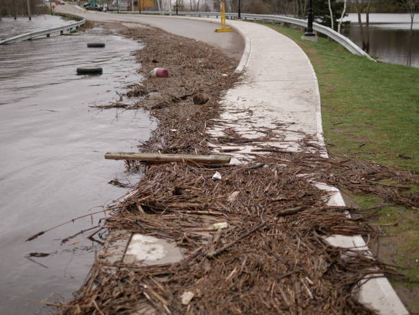 istock Water Floods the Roads 954696068