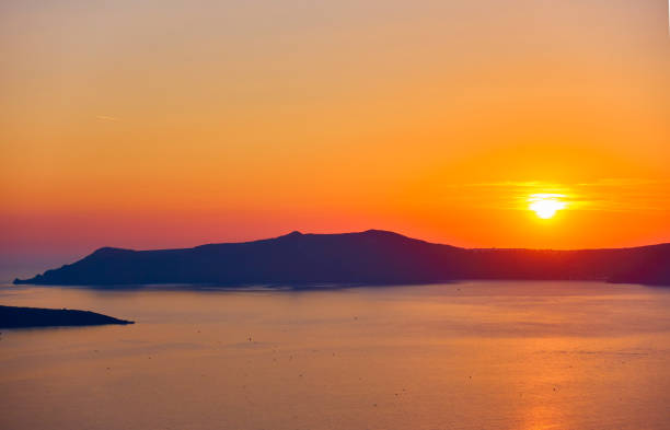 istock Aegean sea at sundown 954696928