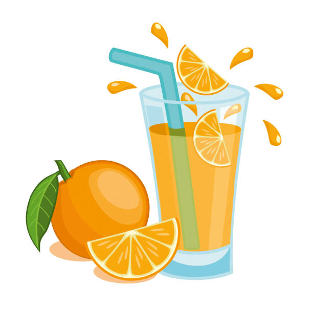 Glass Of Orange Juice Vector Illustration Stock Illustration - Download Image Now - Orange Juice, Vector, Citrus Fruit - iStock Glass Of Orange Juice Vector Illustration Stock Illustration - Download Image Now - Orange Juice, Vector, Citrus Fruit - iStock