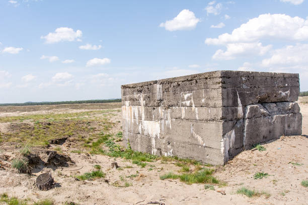 istock Bunker from the Second World War at Bledowska Desert in Poland 954700336