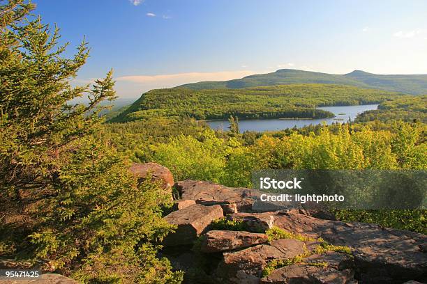 Northsouth Lake Stock Photo - Download Image Now - Catskill Mountains, Lake, New York State