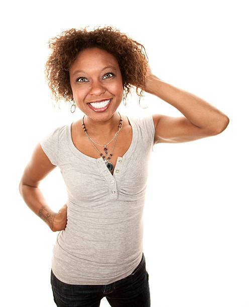 istock Pretty African American Woman 95471476