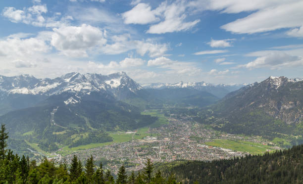 istock Alps panorama with Garmisch-Partenkirchen Bavaria Germany 954723474