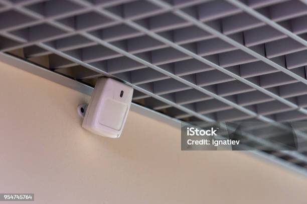 The Motion Sensor Was Triggered When The Door Was Open The Office Alarm System Stock Photo - Download Image Now