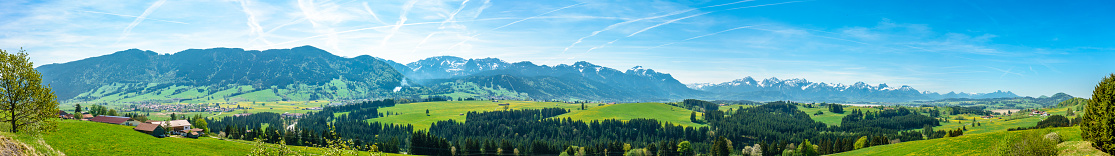 european alps near fuessen - bavaria
