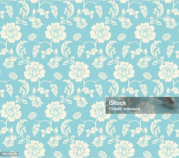 Seamless Pattern Stock Illustration - Download Image Now - Backgrounds, Blue, Clip Art