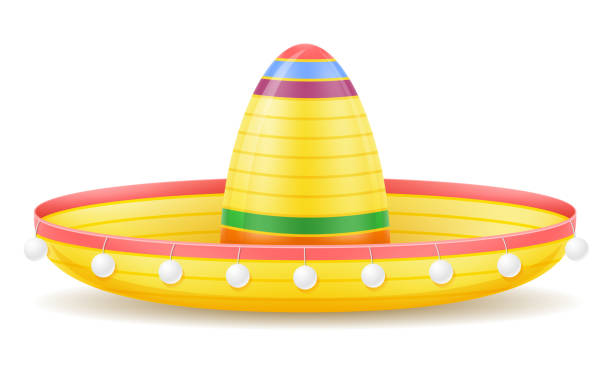 istock sombrero national mexican headdress vector illustration 954755136