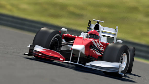 formula one race car on track  racecar photos stock pictures, royalty-free photos & images