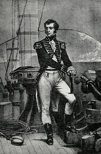 Stephen Decatur Ship Captain Stephen Decatur War Of 1812 Stock Illustration - Download Image ...