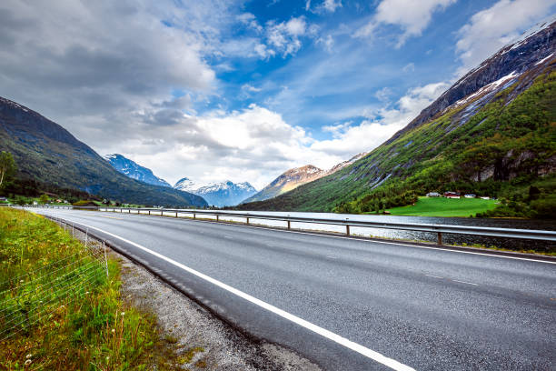 istock Road in Norway Beautiful Nature Norway 954769598