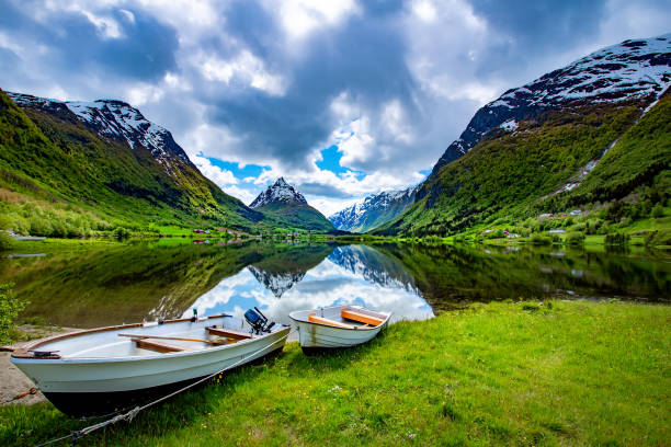 Beautiful Nature Norway. Beautiful Nature Norway natural landscape. geirangerfjord stock pictures, royalty-free photos & images