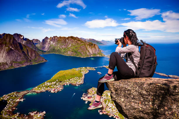 istock Nature photographer Norway Lofoten archipelago. 954769724