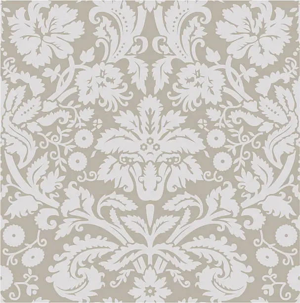 Vector illustration of Wallpaper_grey beige