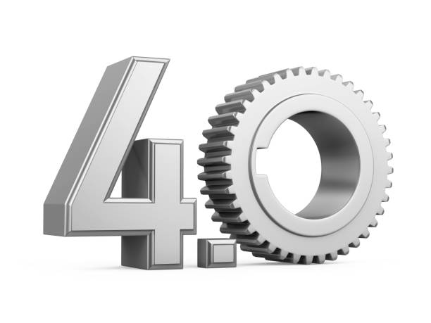 istock Industry 4.0 Sign Isolated 954770802