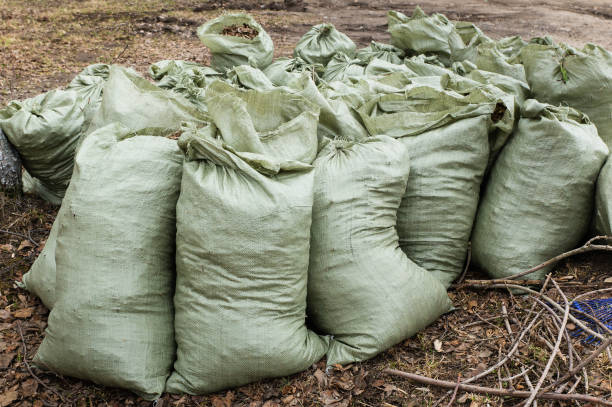 istock Plastic bags filled with rubbish 954771244