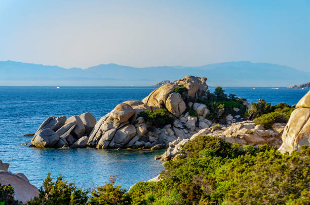istock Marine panorama in Palau (Sardinia, Italy). 954774014